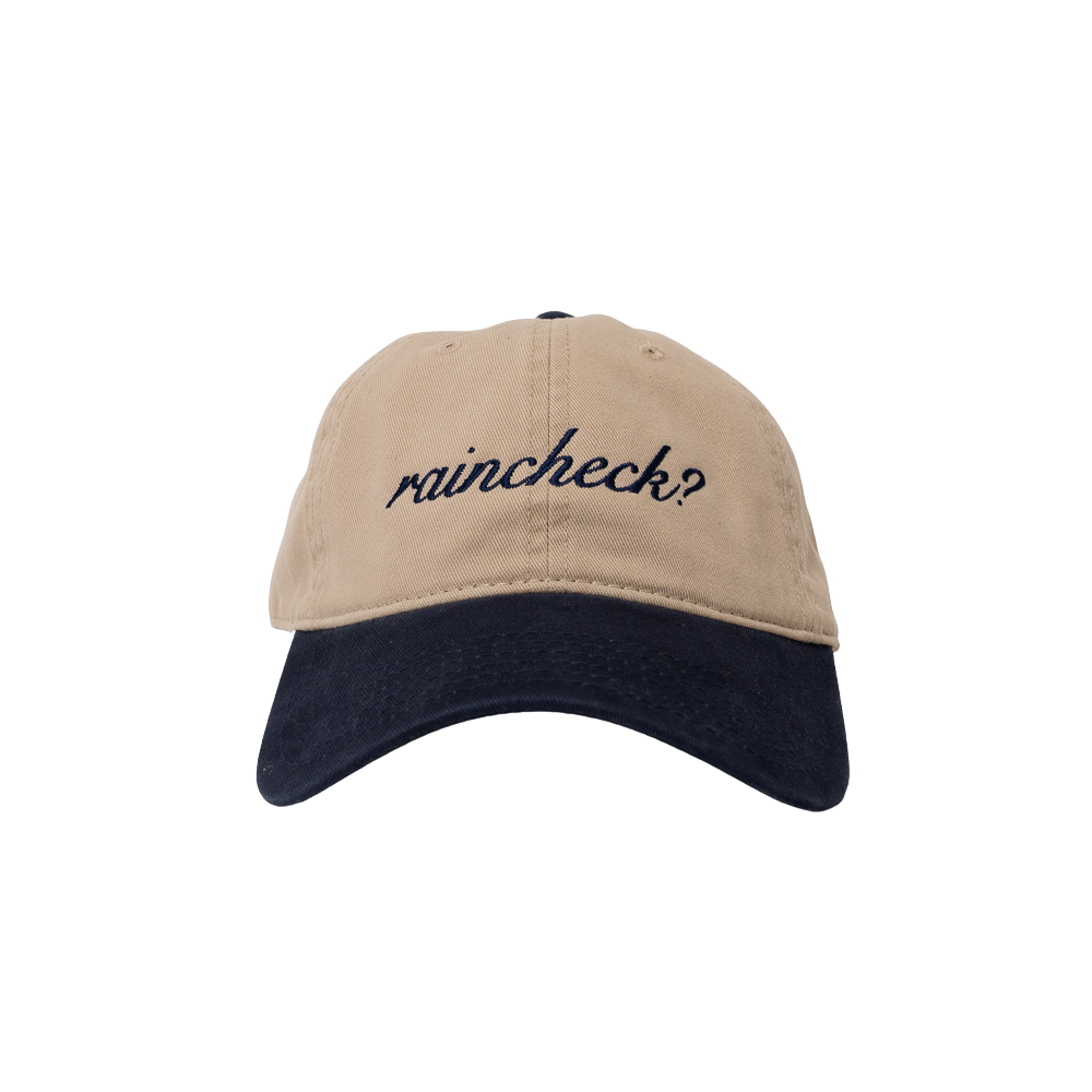 Raincheck? Dad Hat Front